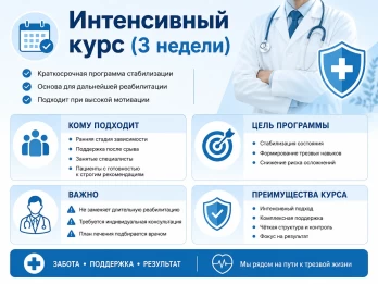 Реабилитация за 21 день в Десногорске